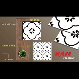 Gạch lát 300x300 Porcelain TK- K33906