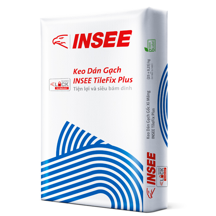 Keo dán gạch gốc Xi măng INSEE TileFix Plus 