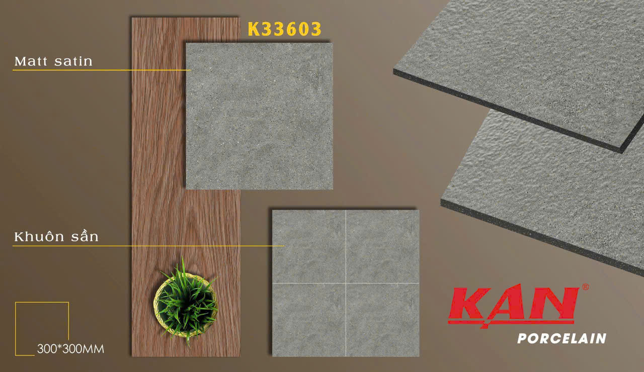 Gạch lát 300x300 Porcelain TK- K33603