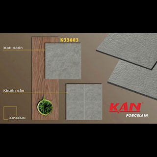 Gạch lát 300x300 Porcelain TK- K33603