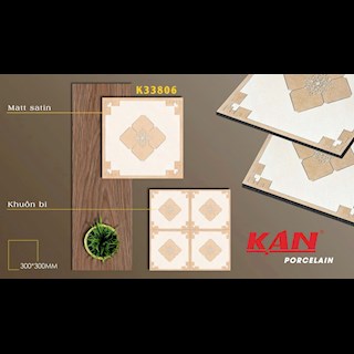 Gạch lát 300x300 Porcelain TK- K33806