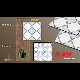 Gạch lát 300x300 Porcelain TK- K33801