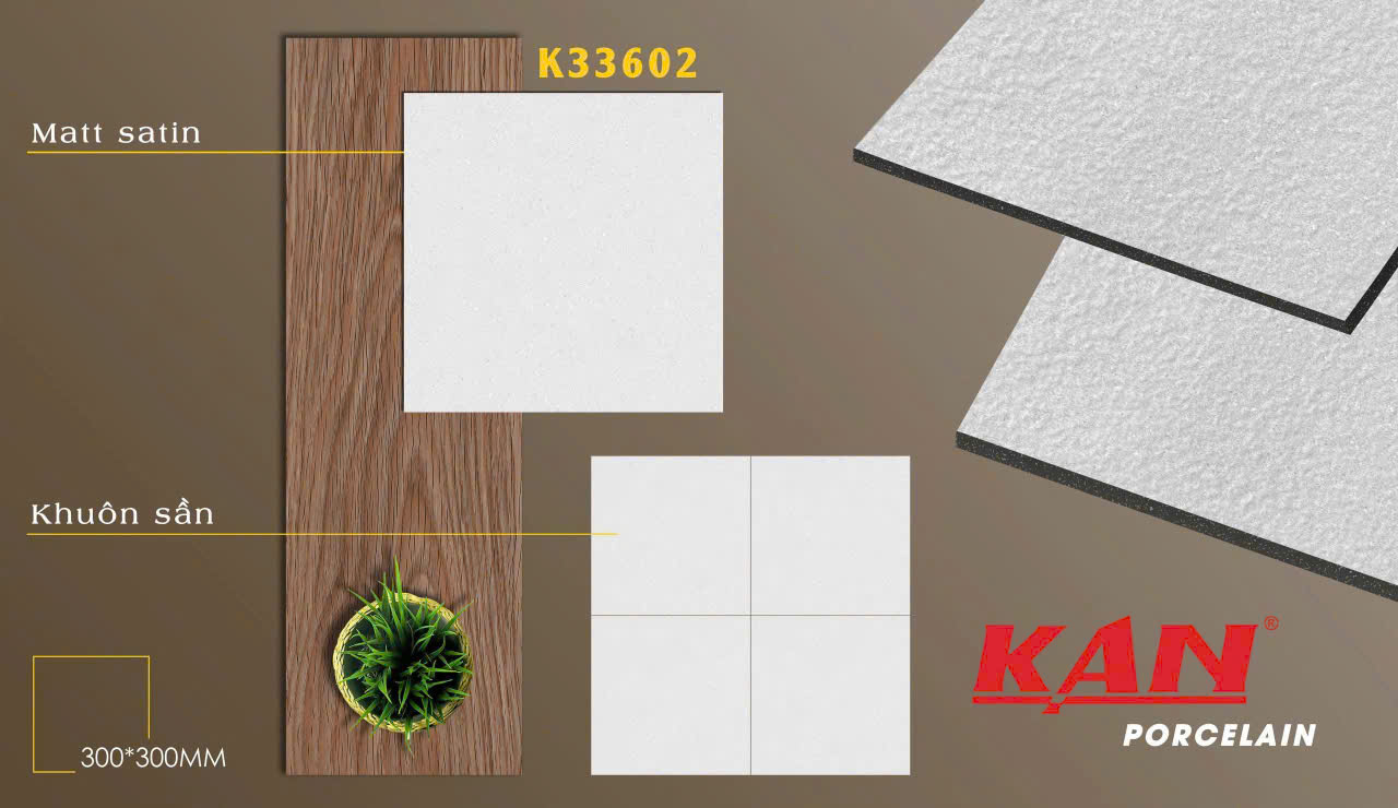 Gạch lát 300x300 Porcelain TK- K33602