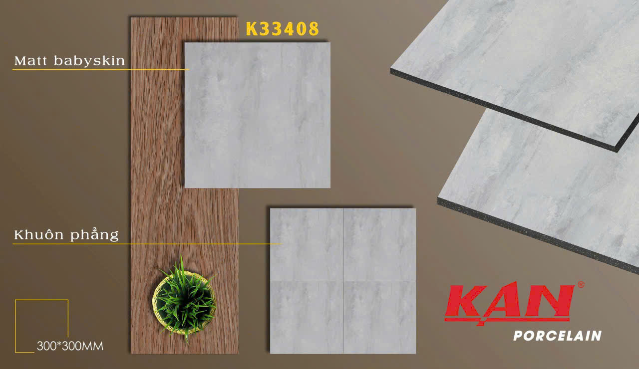 Gạch lát 300x300 Porcelain TK- K33408
