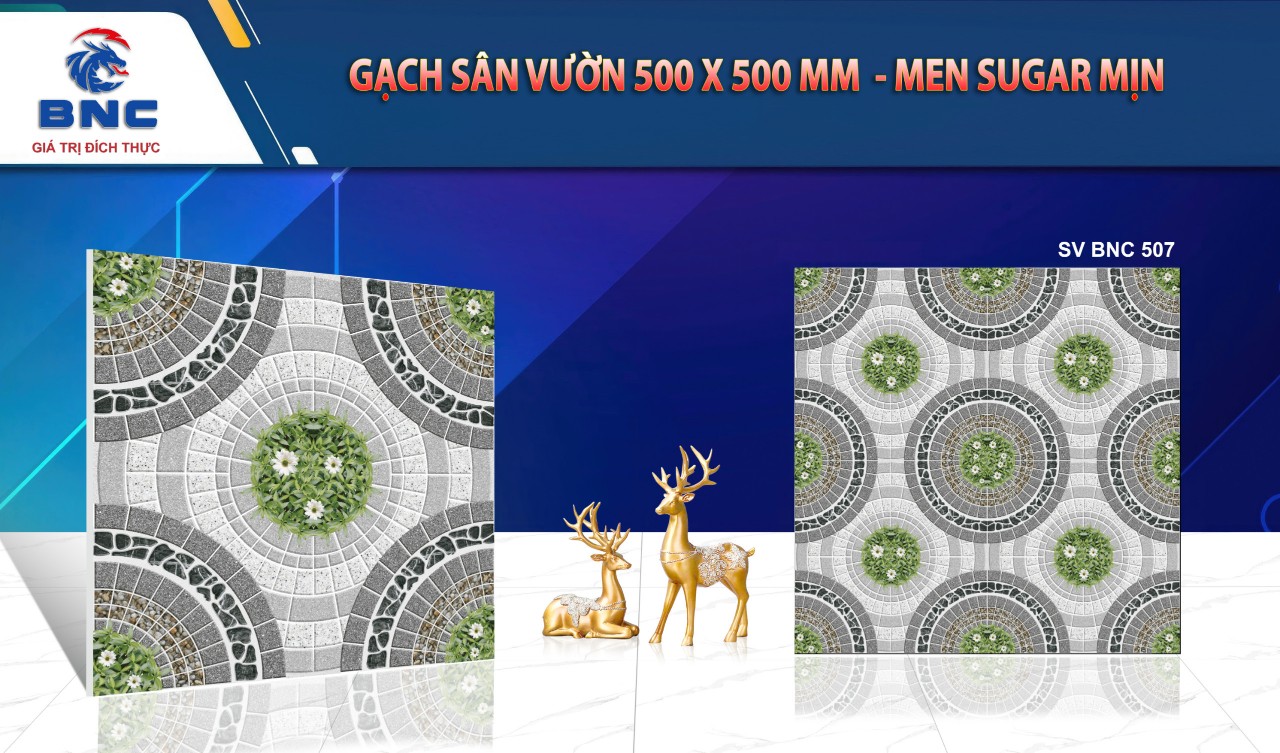 Gạch sân vườn 50x50 HA BNC 507