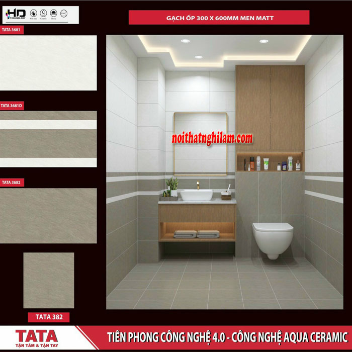 Gạch ốp tường TATA 30x60 3681