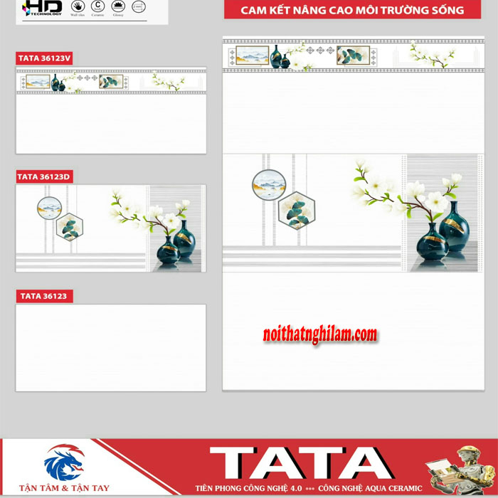 Gạch ốp tường TATA 30x60 36123V