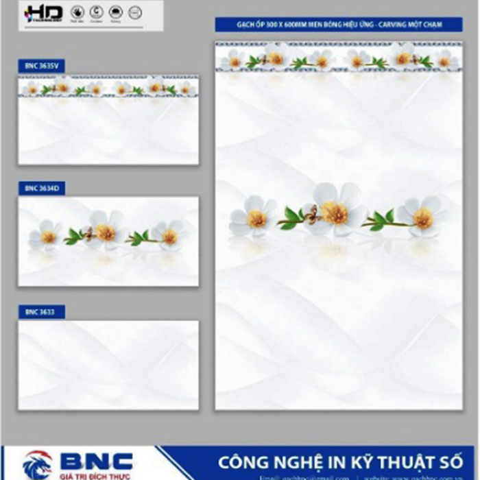 Gạch ốp tường 30x60 BNC 3633-34D-35V