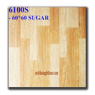 Gạch men sugar vân gỗ 60x60 TP6100S