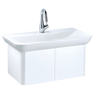 Bộ Lavabo Caesar LF5376 kèm tủ treo EH071V