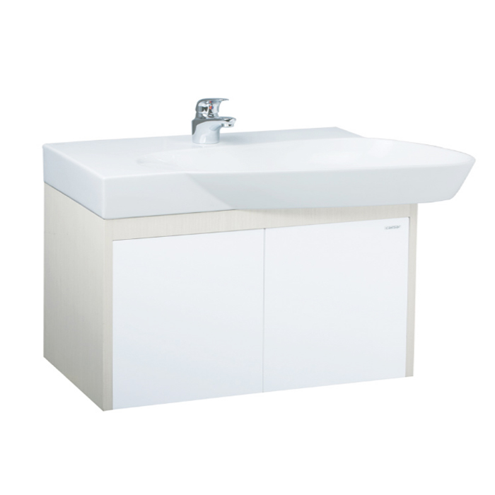 Bộ Lavabo Caesar LF5364 kèm tủ treo EH065V