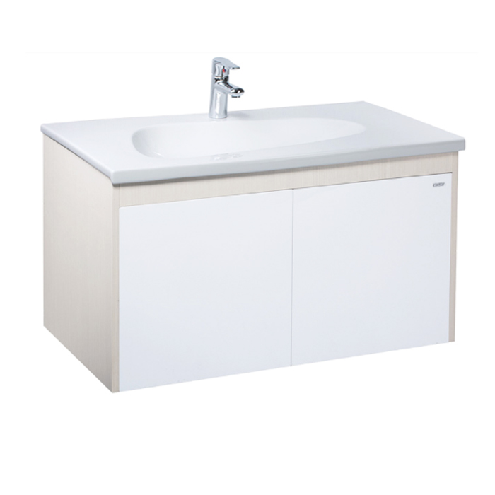 Bộ Lavabo Caesar LF5368 kèm tủ treo EH090V