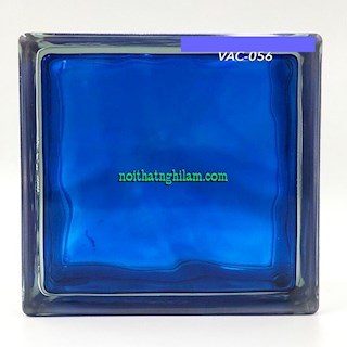 Gạch kính xanh dương