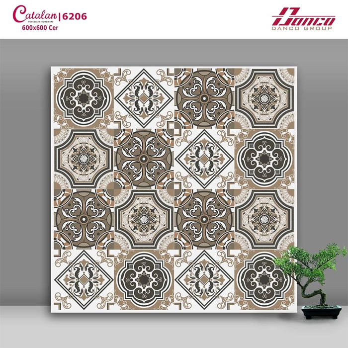 Gạch bông Catalan 60x60 6206