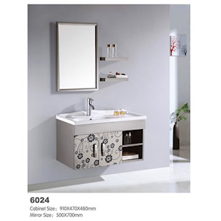 Bộ tủ inox Lavabo treo FT502