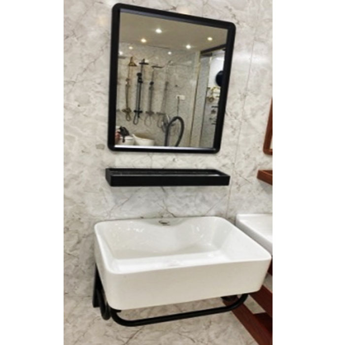 Bộ tủ nhôm Lavabo treo FT516