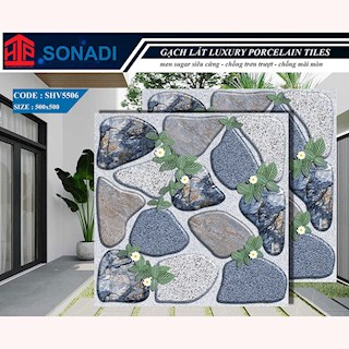 Gạch sân vườn 50x50 Porcelain sugar HTP-SHV5506