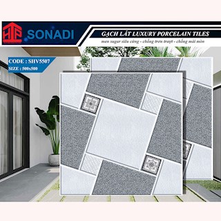 Gạch sân vườn 50x50 Porcelain sugar HTP-SHV5507