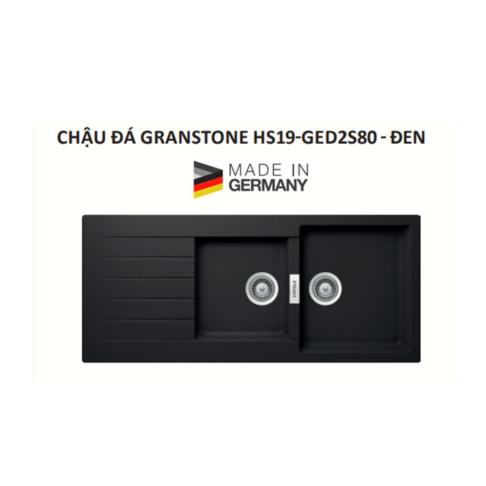 Chậu đá GRANSTONE HS19-GED2S80