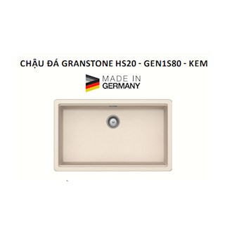 Chậu đá GRANSTONE HS20 - GEN1S80 - KEM