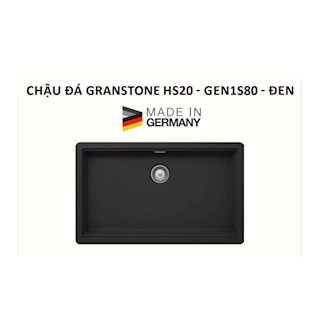 Chậu đá GRANSTONE HS20 - GEN1S80 - ĐEN