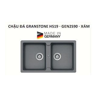 Chậu đá GRANSTONE HS19 - GEN2S90 - XÁM