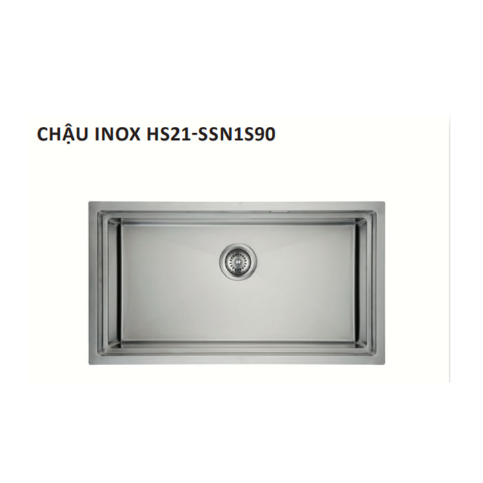 Chậu inox HS21-SSN1S90