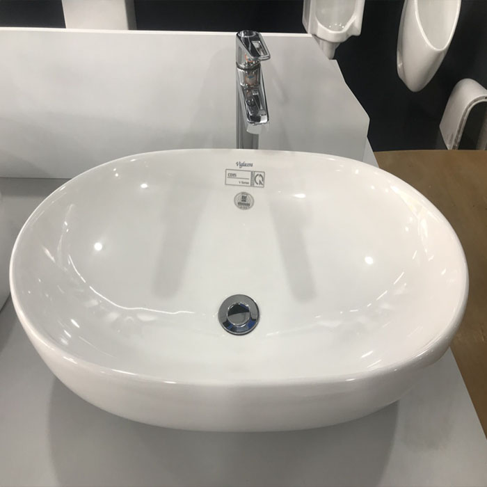 Lavabo đặt bàn Viglacera CD15