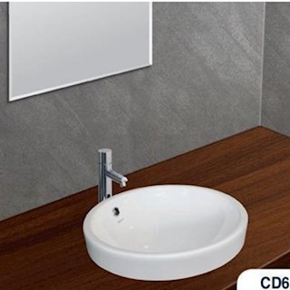 Lavabo Viglacera tròn dương bàn CD6