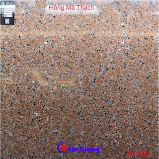 Gạch vi tinh Trung Quốc 80x80 hồng mã thạch