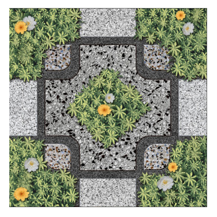 Gạch lát sân Prime đá granite 50x50 9969